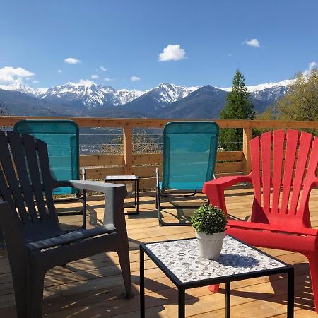 Chalet Avec Vue Lac Embrun Buitenkant foto